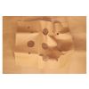 Pet Tunnel Mat Cat Waterproof Play Mat Hide and Seek Pad Interactive Mat Indoor Toy - Brown