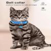 New Cute Bell Collar For Cats Dog Collar Teddy Bomei Dog Cartoon Funny Footprint Collars Leads Cat Accessories Animal Goods - Green - 1 Piece