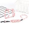 Cat Collar Harness Leash Traction Rope Chest Strap Pet Safe Gentle Leader Come with Me Kitty Harness Bungee Drop Shipping - green - S 22-32cm chest