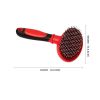 Dog Massage Comb Nylon Needle Comb Cat Cat Bath Brush Stainless Steel Needle Comb Cleaning Pet Supplies - Pink