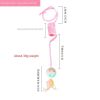 Pet cat toy self hi cat hair ball plush spring toy Jingle Bell Toys - Yellow spring ball - routine