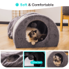 Mewoofun Cat Tunnel Cat Bed Toys Soft Comfortable Multifunction Groomer Massage Sturdy Sisal Carpet Support US Dropshipping - WP017