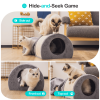 Mewoofun Cat Tunnel Cat Bed Toys Soft Comfortable Multifunction Groomer Massage Sturdy Sisal Carpet Support US Dropshipping - WP017