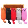 Catnip Toy; Cat Chew Toy Bite Resistant Catnip Toys; pack of 3; Catnip Filled Cartoon Mice Cat Teething Chew Toy - pack of 3 (random colors)