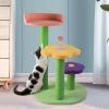 Cat Climbing Tree Scratching Post Tower Scratcher Furniture Toy for Rest Sleep - 3 Tiers