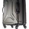 Cargo Max 28" Hardside Spinner Luggage - 25"-checked - olive