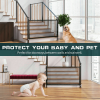 Pets Dog Cat Baby Safety Gate Mesh Fence Magic Portable Guard Net Stairs Doors - M
