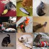 Cat Toys Floppy Wagging Fish Cat Toy Fish USB Electric Charging Simulation Fish Catnip Cat Pet Chew Toys - Red carp
