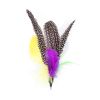 11 PCS Replacement Cat Feather Toy Set,Feather Replacement Head Retractable Cat stick Cat Products - 11PCS