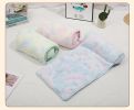 Soft warm cat mat cat bed; dog house cat house warm cat mat pet mat dog bed - Large 80*60cm (for cats and dogs) - Rainbow blue
