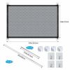 Pets Dog Cat Baby Safety Gate Mesh Fence Magic Portable Guard Net Stairs Doors - S