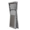 Folding Cat Tower Tree, 2-Tier Pet House with Scratching Pad, Cat Nest Hammock for Small to Middle Kitten - Gray XH - Grey