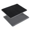 Cat Litter Mat EVA Honeycomb Double Layer Kitty Litter Trapping Carpet Urine-proof Scatter Rug Pad - Black