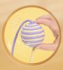 Cat Entertainment Sisal Ball Pet Toys For Pets to relieve boredom - Cream Yellow