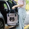 3 in 1 Cat Bed, Foldable Tunnel Pet Travel Carrier Bag Toy Cat Bed with Plush Balls for Indoor Cats Puppy - as Pic