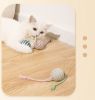 Cat Entertainment Sisal Ball Pet Toys For Pets to relieve boredom - Cream Yellow