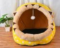 Pet Cat Warm Pet Bed, Kennel Tent House Pet Bed, Cat Bed Winter Super Soft Pet Bed for Dogs Kitten, Self Warming and Improved Sleep Pets Bed - Medium