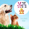 1pc Plush Pets Dog Toys Animals Shape Sound Squeaky Chew Bite-Resistant Cleaning Teeth Dog Chew Puppy Training Toy Pet Supplies - as the picture