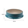 Compass Round Cat Scratching Board Kitten Claws Grinding Corrugated Scratcher Scratch-Resistant Cat Litter Pet - green - diameter 43cm