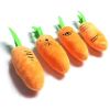 Stuffed Toy Squeak Squeaky Plush Sound Vegetables Feeding Carrot Pet Products Dog Supplies Teath Cleaning Outdoor Fun Training - as the picture