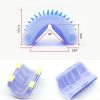 Cat Brush Corner Cats Massage Self Groomer Comb Wall Brush Rubs Catnip The Face With a Tickling Comb Cat Grooming Accessories - Pink