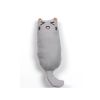 Rustle Sound Catnip Toy Cats Products for Pets Cute Cat Toys for Kitten Teeth Grinding Cat Plush Thumb Pillow Pet Accessories - grey