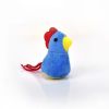 Blue/Orange Plush Cartoon Chick Pet Toy With Catnip Cute Interactive Kitten Puppet Toys Chew And Anti-boring Pet Game Supplies - Blue