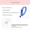 New Cute Bell Collar For Cats Dog Collar Teddy Bomei Dog Cartoon Funny Footprint Collars Leads Cat Accessories Animal Goods - Pink - 1 Piece