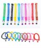 New Cute Bell Collar For Cats Dog Collar Teddy Bomei Dog Cartoon Funny Footprint Collars Leads Cat Accessories Animal Goods - Pink - 1 Piece