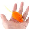 1PC Multi Color Funny Pet Cat Kitten Play Toys False Mouse Rat Squeak Noise Sound Color Random Simulation Rat Pet Supplies - as the picture