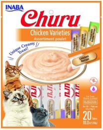 Inaba Churu Chicken Varieties Creamy Cat Treat (size: 20 count)