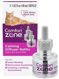 Comfort Zone Calming Diffuser Refills For Cats and Kittens (size: 2 Count)