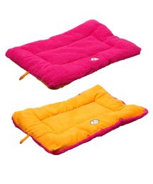 Eco-Paw Reversible Eco-Friendly Pet Bed Mat (Option: Medium)